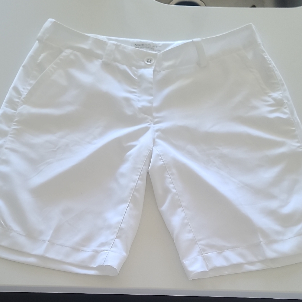 Nike Women's Golf White Bermudas